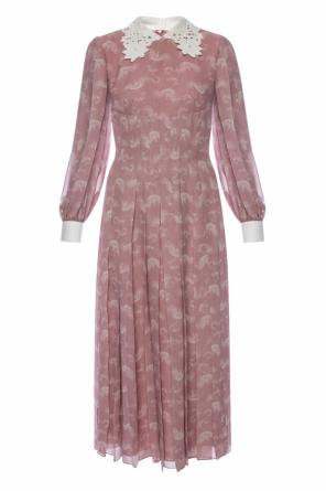 Decorative collar dress, zdjęcie 1 Decorative collar dress od Fendi